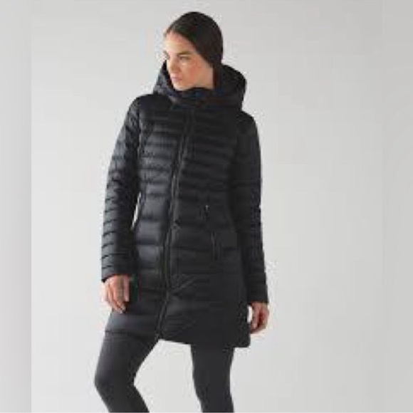 Brave the Cold Lululemon Black Puffer Jacket - Picture 1 of 6
